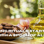 Morning Rituals: Start Your Day With a Spoon of Almond Oil
