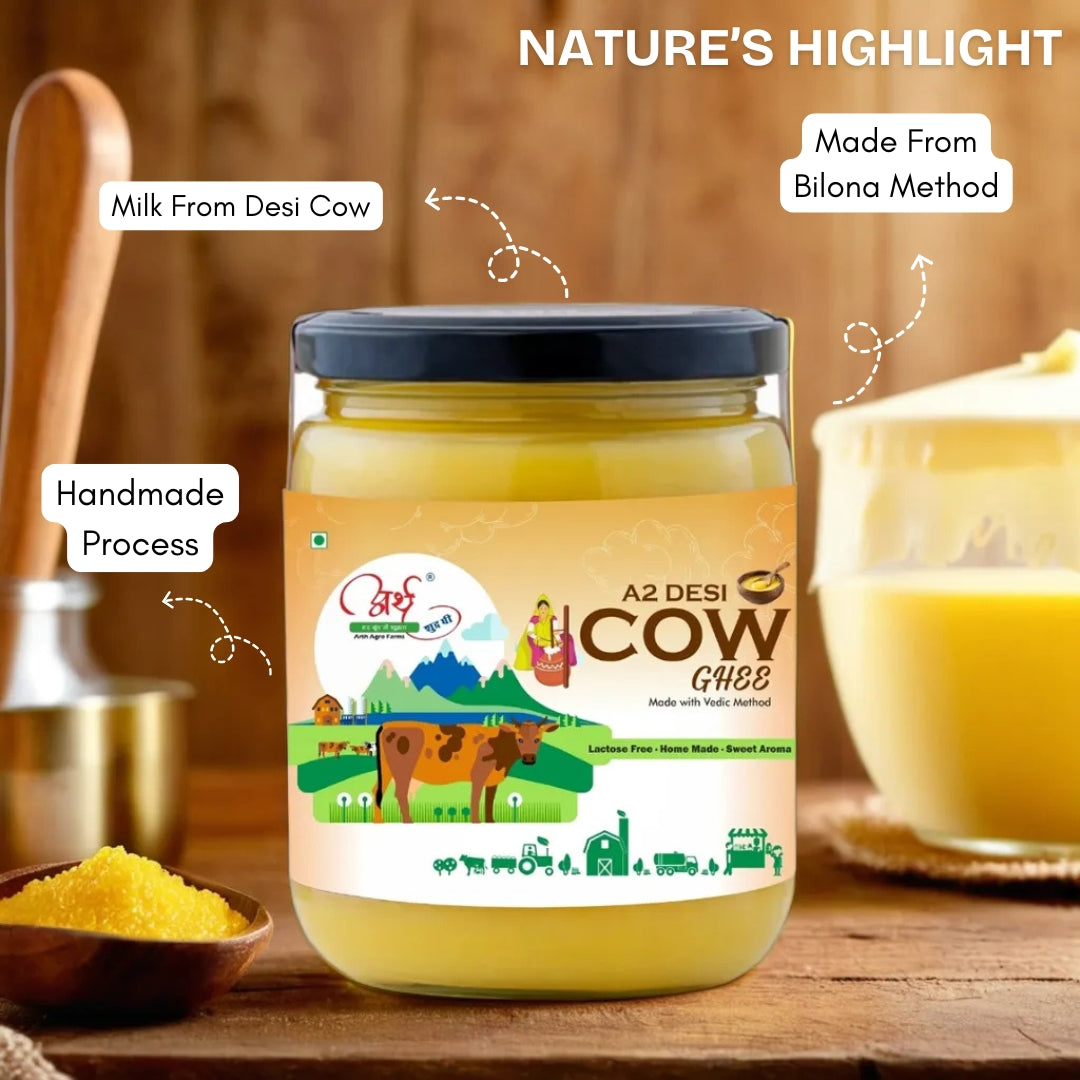 Natures Highlight A2 Desi Cow Ghee