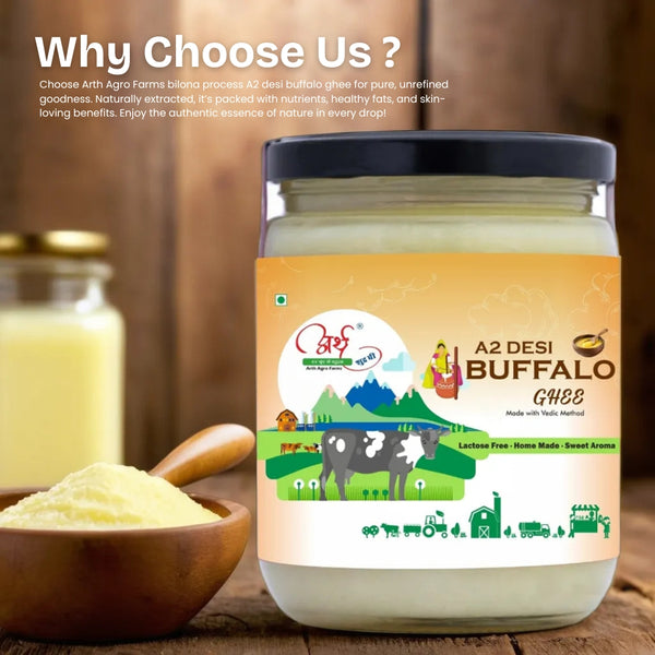 Why Choose Arth Agro Farms Buffalo Ghee