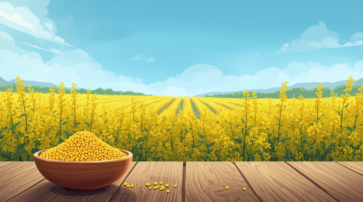 Why Traditional Indian Cooking Used Yellow Mustard Oil to Prevent Infections