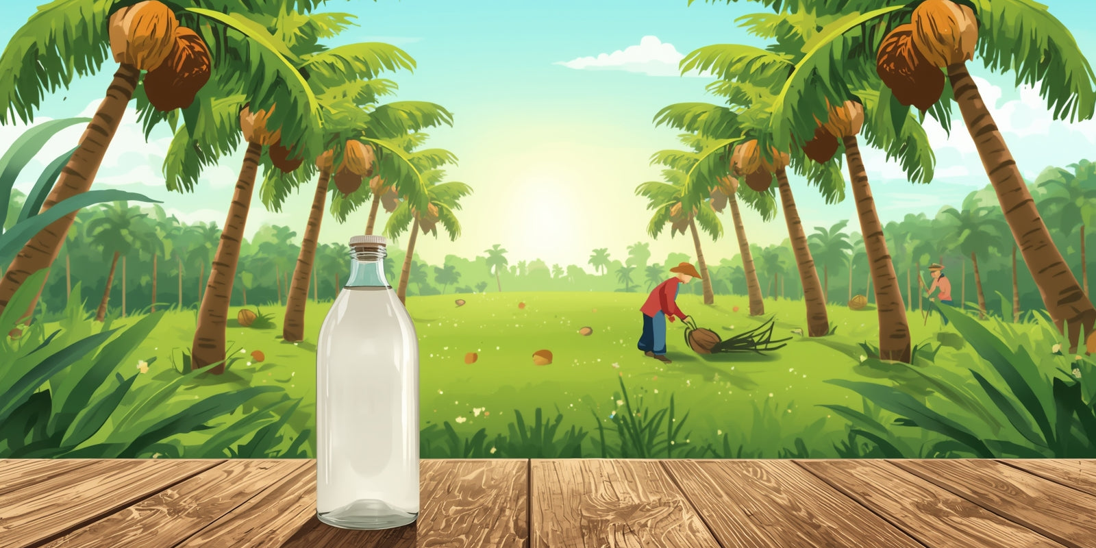 Wood Pressed Coconut Oil – Nature’s Pure Oil for Cooking, Skin & Hair