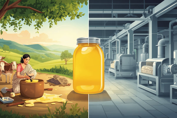 Bilona Ghee vs Market Ghee: The Ancient Secret That Modern Brands Forgot