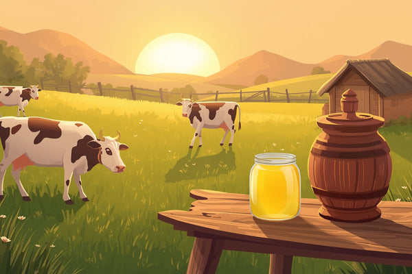 Why A2 Cow Ghee Is the Best Fat for Gut Repair & Acid Reflux Relief