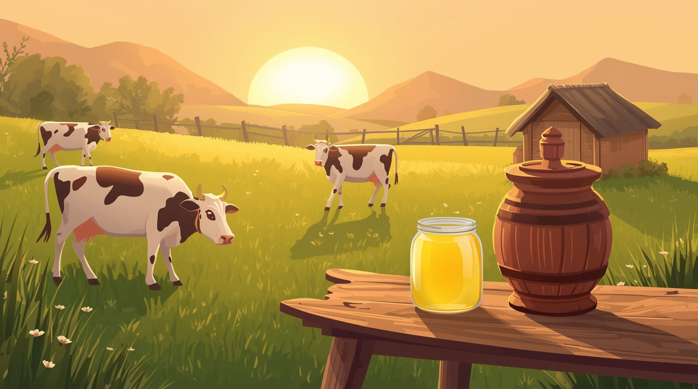Why A2 Cow Ghee Is the Best Fat for Gut Repair & Acid Reflux Relief