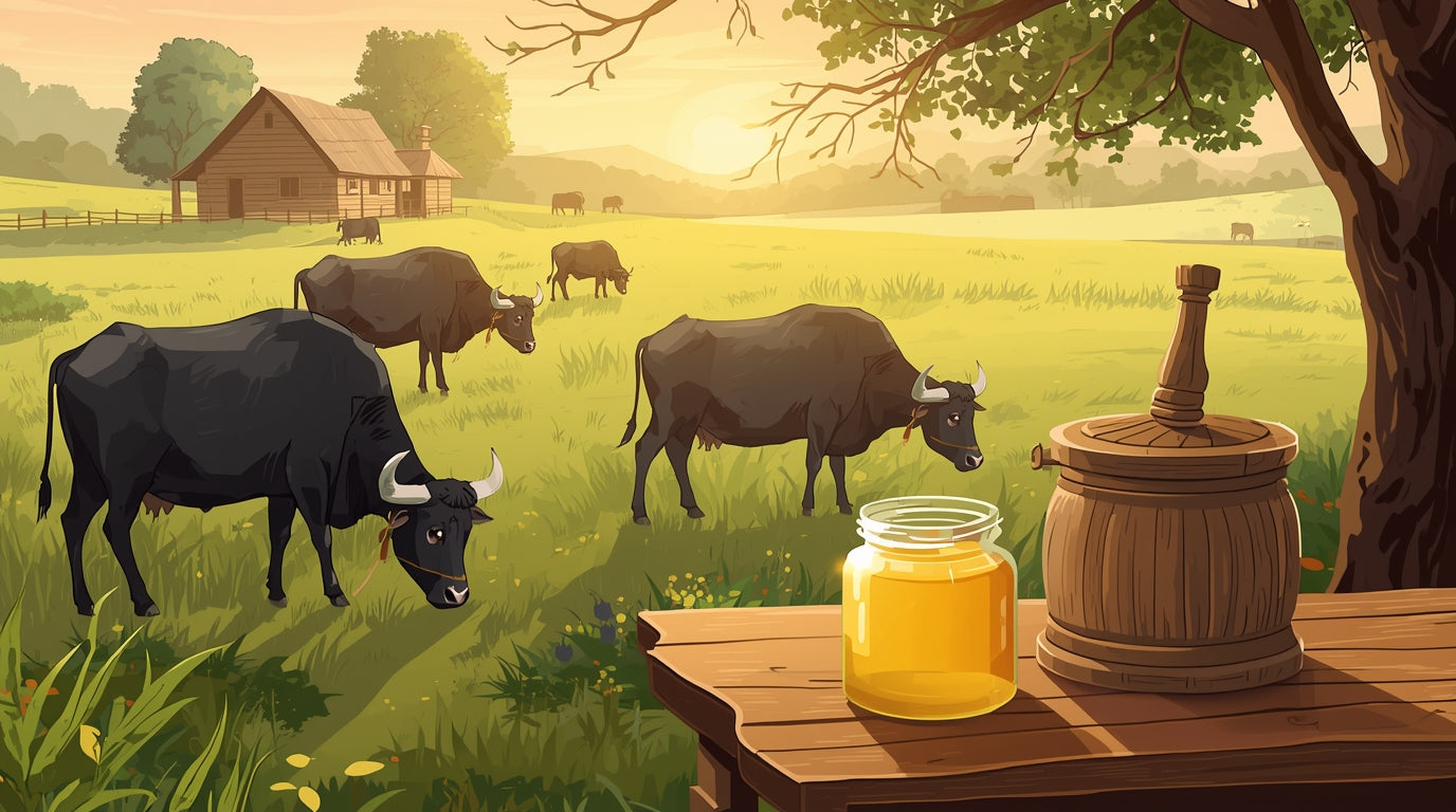 Why A2 Buffalo Ghee Works Better Than Supplements for Strength, Stamina & Daily Energy