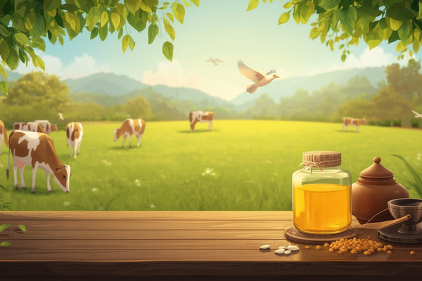 Golden Wellness: How A2 Desi Cow Ghee Balances Digestion, Energy, and Emotional Wellbeing