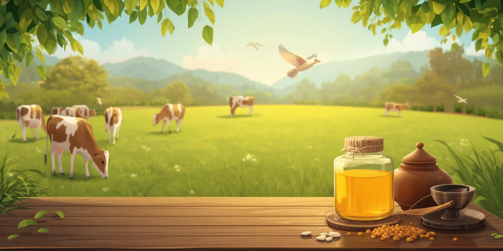 Golden Wellness: How A2 Desi Cow Ghee Balances Digestion, Energy, and Emotional Wellbeing