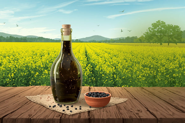 Bold Flavors, Bold Health: How Wood-Pressed Black Mustard Oil Strengthens Heart, Hair & Immunity
