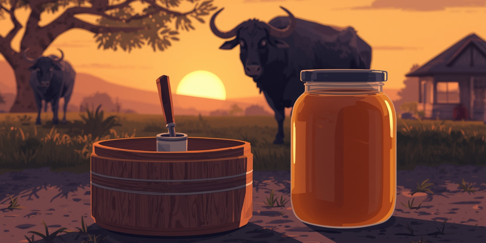 Buffalo Ghee for Hair Care: Stronger Roots, Less Hair Fall, Better Shine