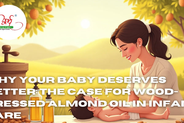 Why Your Baby Deserves Better: The Case for Wood-Pressed Almond Oil in Infant Care