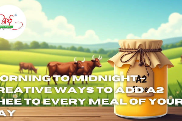 Morning to Midnight – Creative Ways to Add A2 Ghee to Every Meal of Your Day