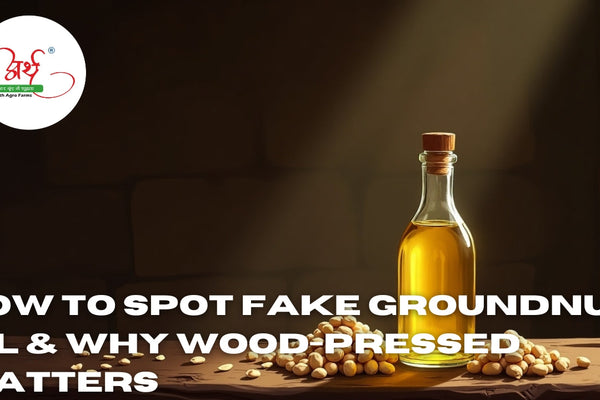 How to Spot Fake Groundnut Oil & Why Wood-Pressed Matters