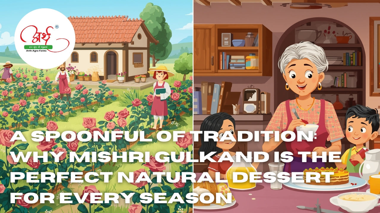 A Spoonful of Tradition: Why Mishri Gulkand is the Perfect Natural Dessert for Every Season
