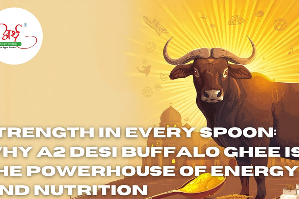 Strength in Every Spoon: Why A2 Desi Buffalo Ghee is the Powerhouse of Energy and Nutrition
