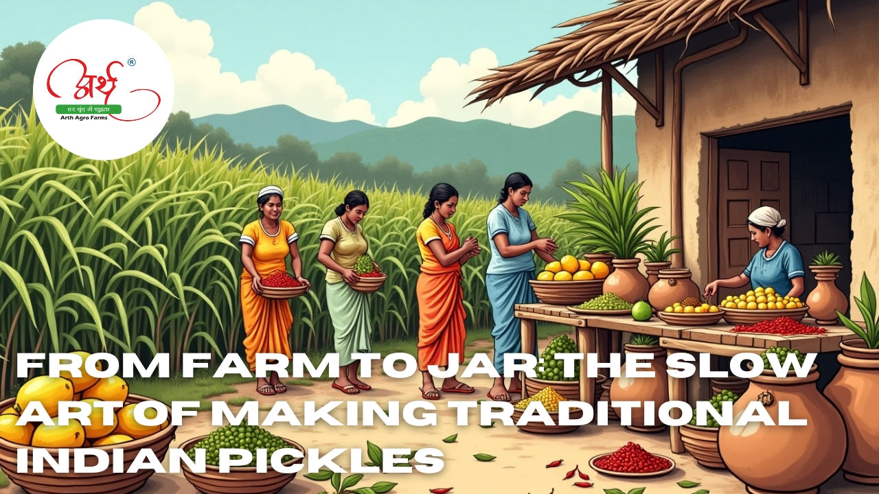 From Farm to Jar: The Slow Art of Making Traditional Indian Pickles