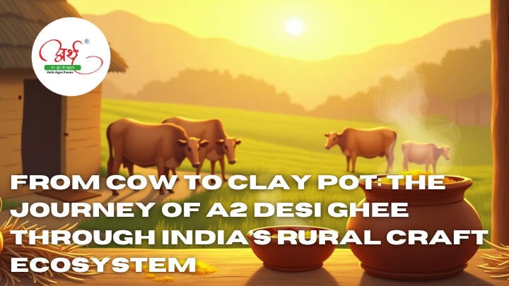 From Cow to Clay Pot: The Journey of A2 Desi Ghee Through India’s Rural Craft Ecosystem