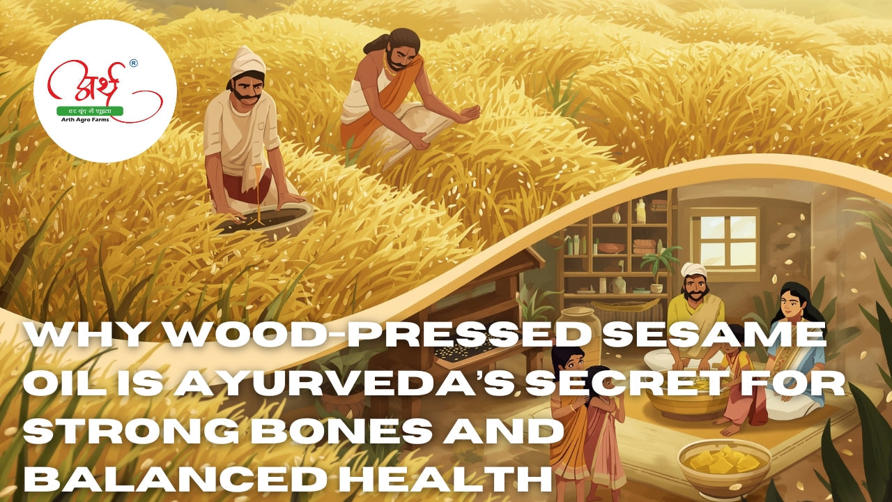 Why Wood-Pressed Sesame Oil is Ayurveda’s Secret for Strong Bones and Balanced Health