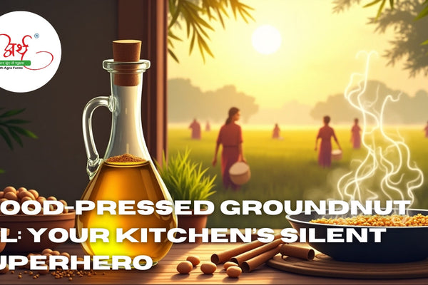 Wood-Pressed Groundnut Oil: Your Kitchen’s Silent Superhero