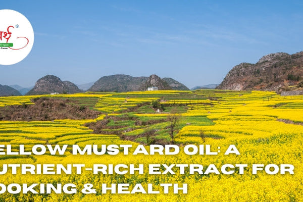 Yellow Mustard Oil: A Nutrient-Rich Extract for Cooking & Health