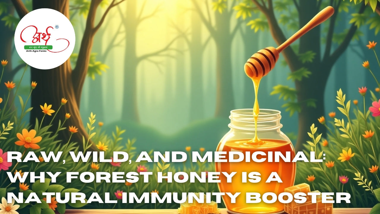 Raw, Wild, and Medicinal: Why Forest Honey Is a Natural Immunity Booster