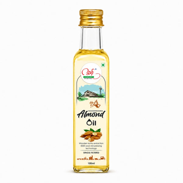 Wood Pressed Almond Oil