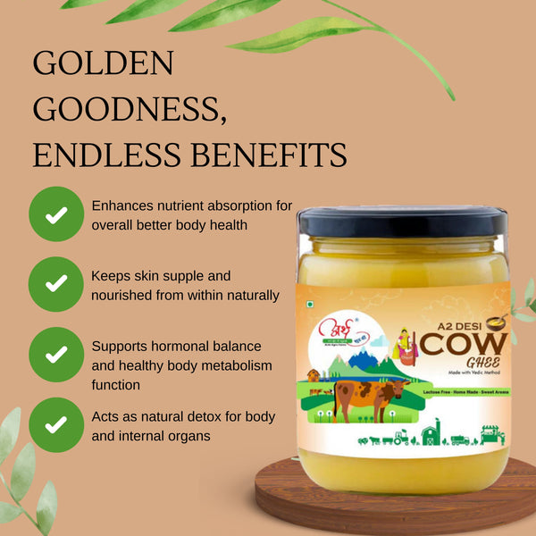 Arth Agro Farms – Pure A2 Desi Cow Ghee | Authentic Bilona Method | Healthy & Organic