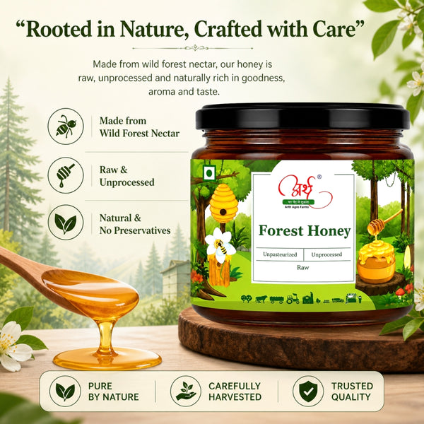 Wild Forest Honey – Pure, Natural & Packed with Wellness