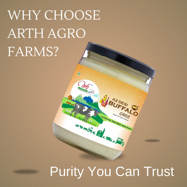 A2 Desi Buffalo Ghee – Rich, Creamy, and Traditionally Hand-Churned