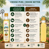 Arth Wood-pressed Almond Oil Comparison