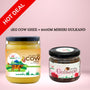 Premium A2 Desi Cow Bilona Ghee (1KG) & Mishri Gulkand (300g) Combo