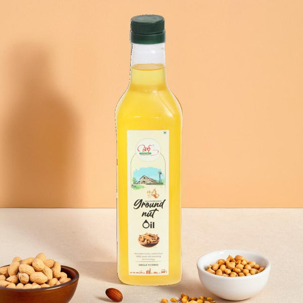 Buy Pure Wood-Pressed Groundnut Oil – 100% Natural & Chemical-Free