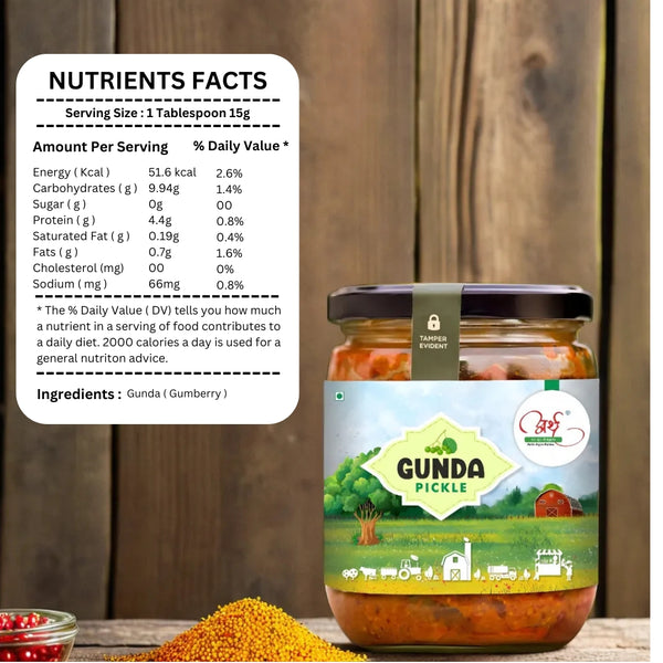 Authentic Gunda Pickle